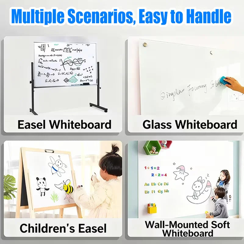 Whiteboard Marker Remover Spray, Multi-Purpose Whiteboard Cleaner For Oil/Water-Based Pens, Restore Shine Renovation Spray