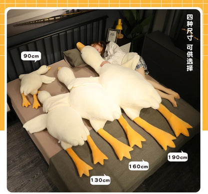 Yellow Hug Stuffed Animal Duck Kawaii sleeping toy