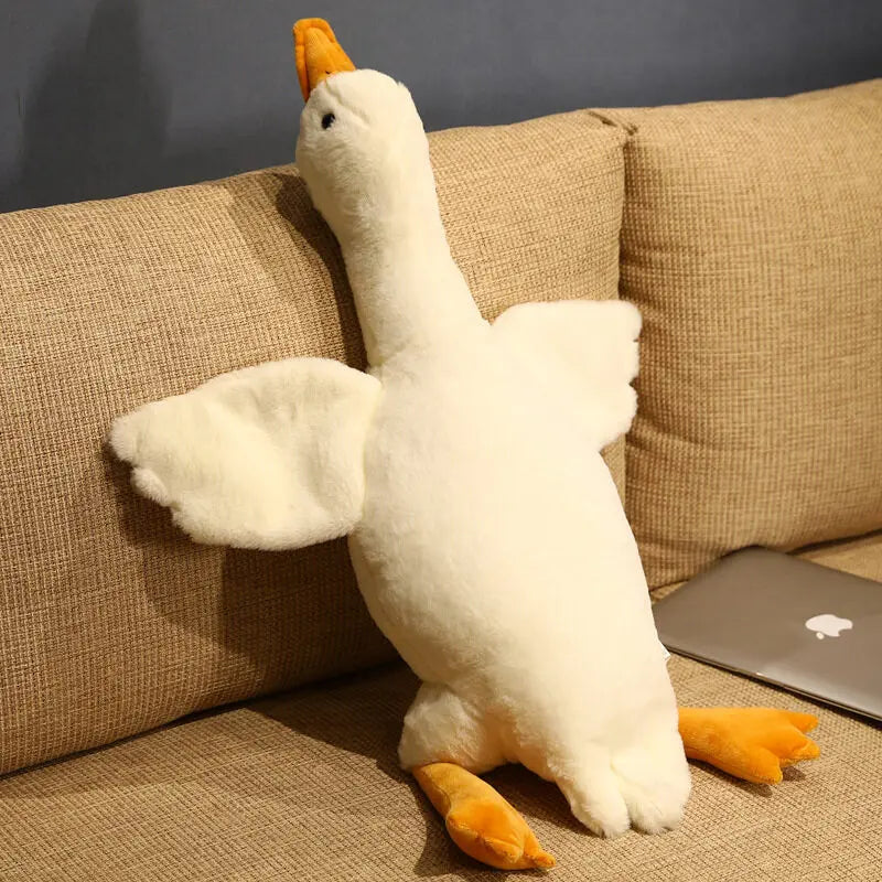 Yellow Hug Stuffed Animal Duck Kawaii sleeping toy