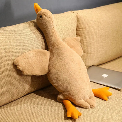 Yellow Hug Stuffed Animal Duck Kawaii sleeping toy