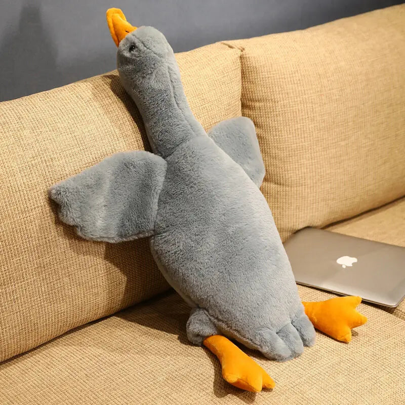 Yellow Hug Stuffed Animal Duck Kawaii sleeping toy