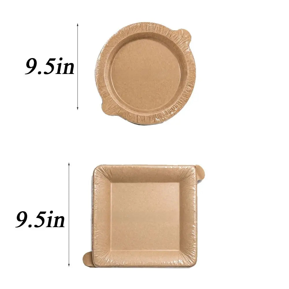 Peel plates – 20 Pack (Square & Round)