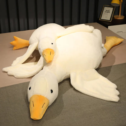 Yellow Hug Stuffed Animal Duck Kawaii sleeping toy