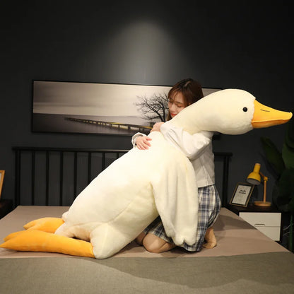 Yellow Hug Stuffed Animal Duck Kawaii sleeping toy