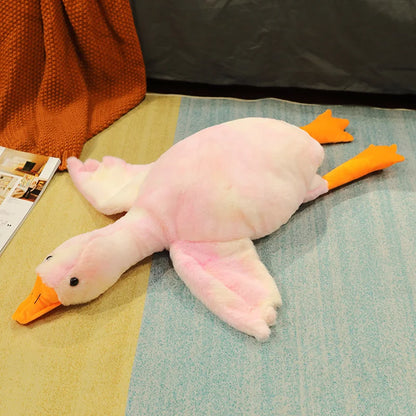 Yellow Hug Stuffed Animal Duck Kawaii sleeping toy