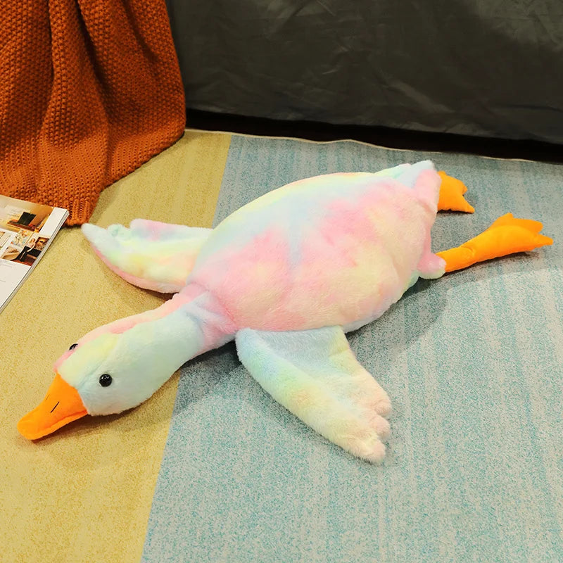 Yellow Hug Stuffed Animal Duck Kawaii sleeping toy