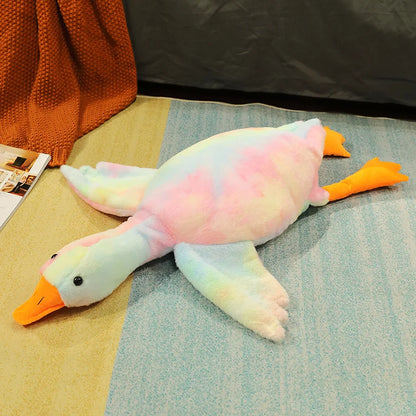Yellow Hug Stuffed Animal Duck Kawaii sleeping toy