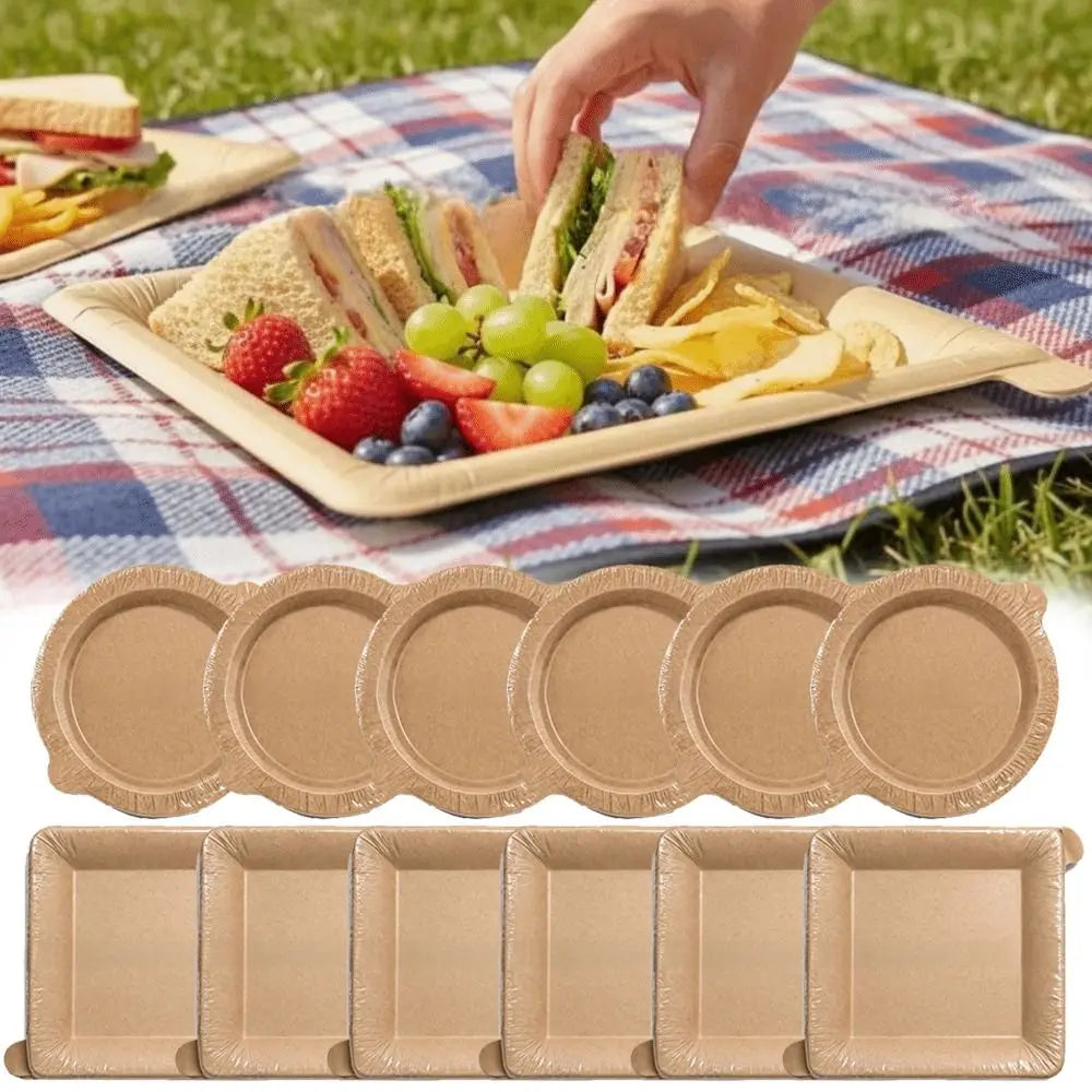 Peel plates – 20 Pack (Square & Round)