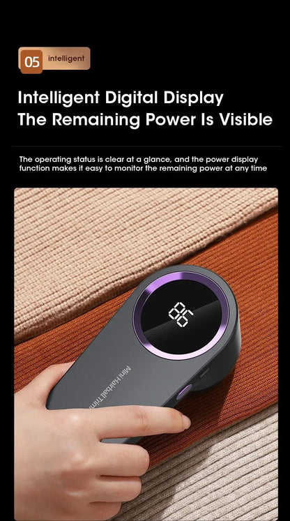 Portable Lint Remover Electric Fuzz Pellet Remover for Clothing